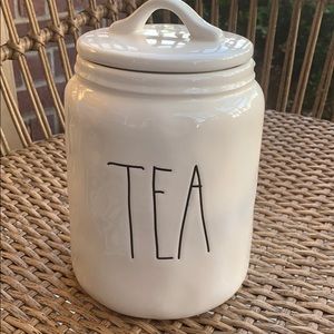 Rae Dunn Tea Canister